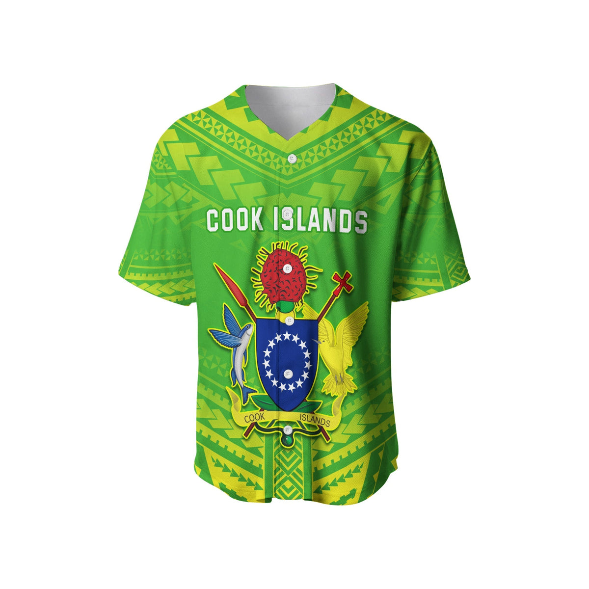 Cook Islands Baseball Jersey Fresh Life LT13 - Wonder Print Shop