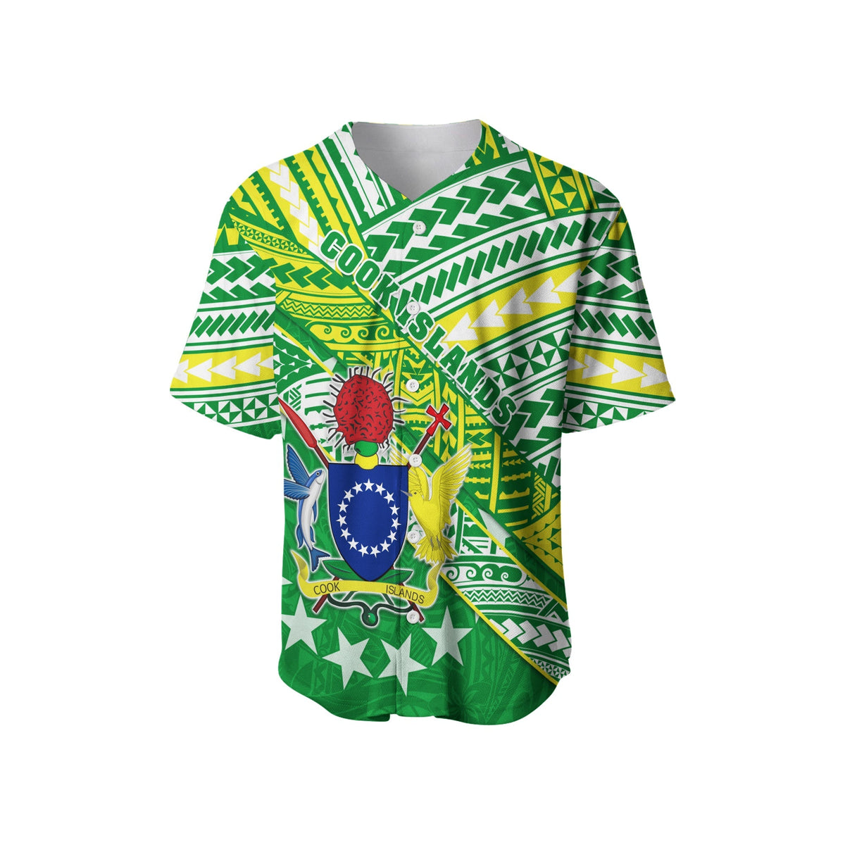 Cook Islands Baseball Jersey New Breathable LT13 - Wonder Print Shop