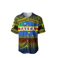(Custom Personalised) Tafea Province Baseball Jersey Of Vanuatu Polynesian Patterns LT6 - Wonder Print Shop