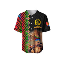 (Custom Personalised) Eritrea Martyrs Day Baseball Jersey EPLF LT6 - Wonder Print Shop