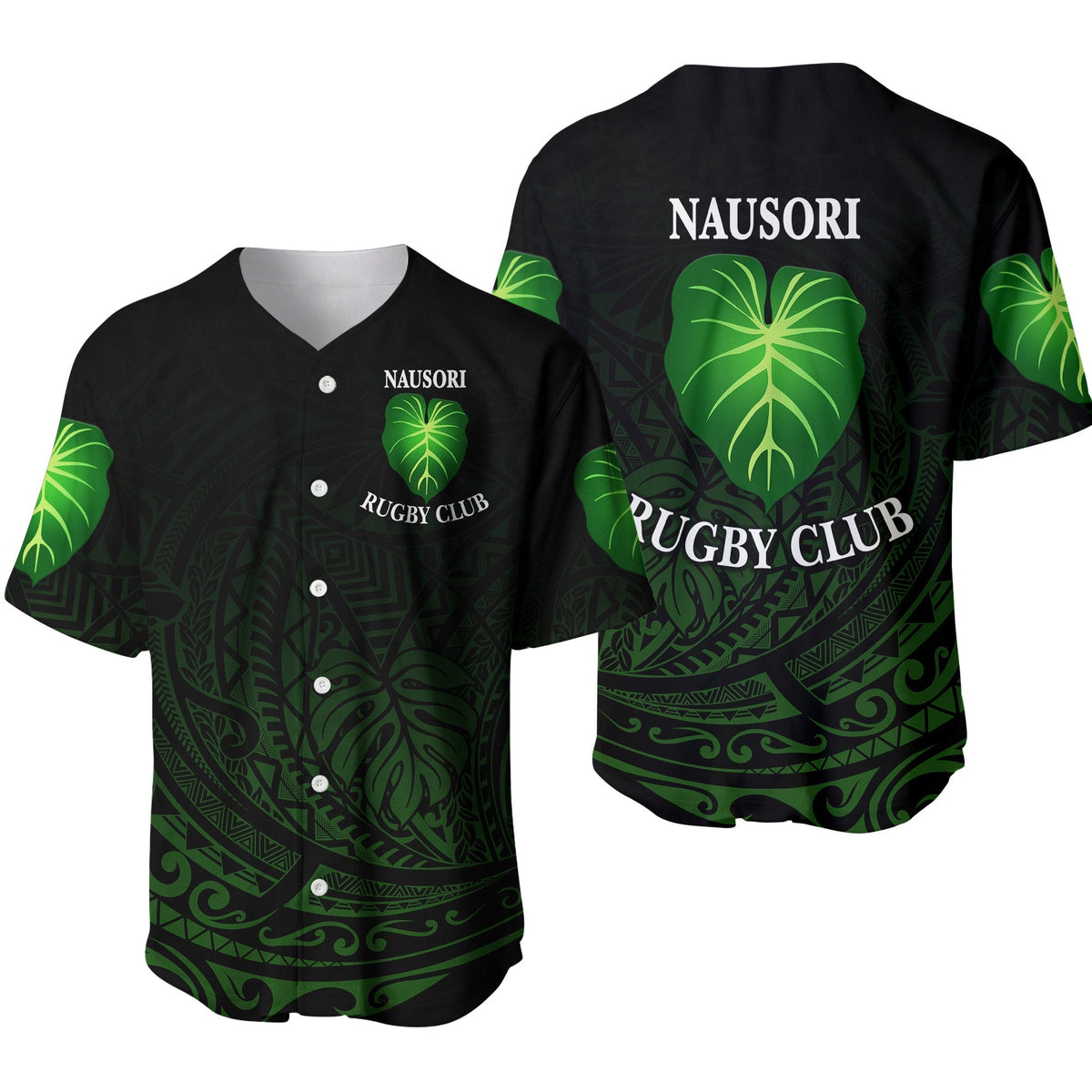 Fiji Nausori Rugby Baseball Jersey Original Style LT8 - Wonder Print Shop