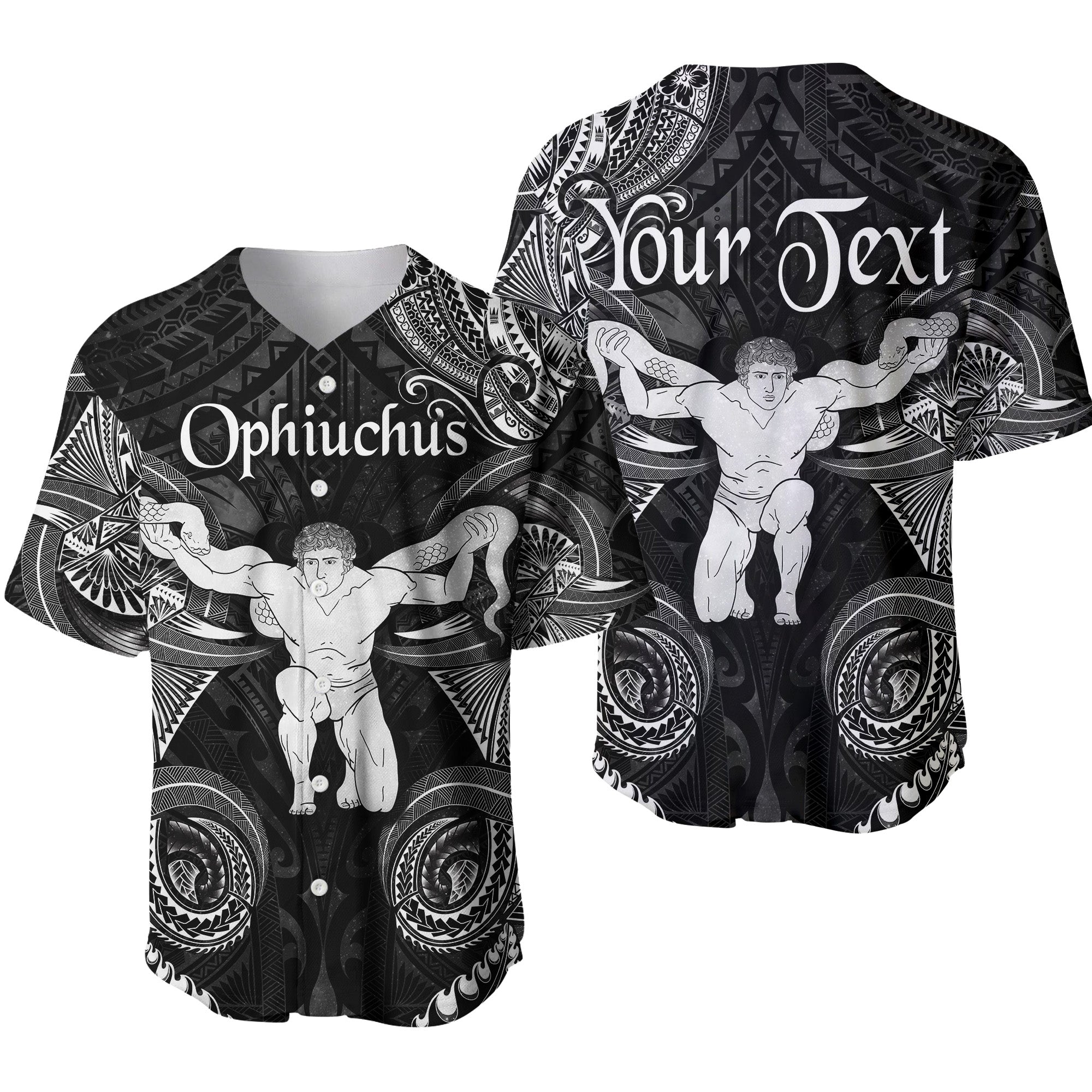 custom-personalised-ophiuchus-zodiac-polynesian-baseball-jersey-unique-style-black