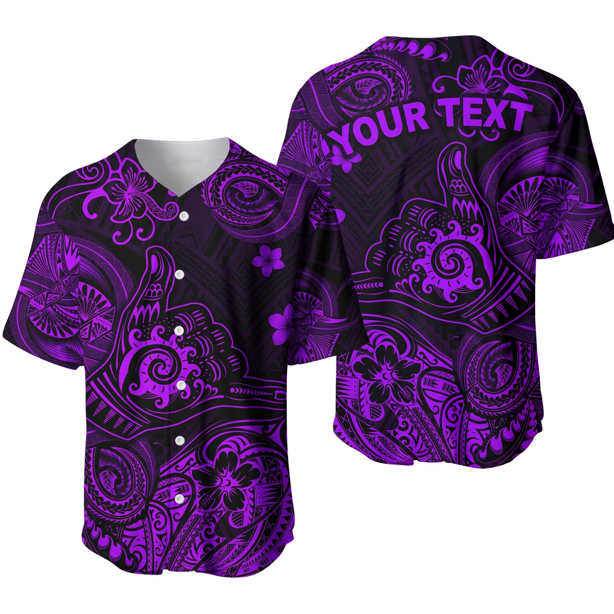 custom-personalised-hawaii-shaka-polynesian-baseball-jersey-unique-style-purple