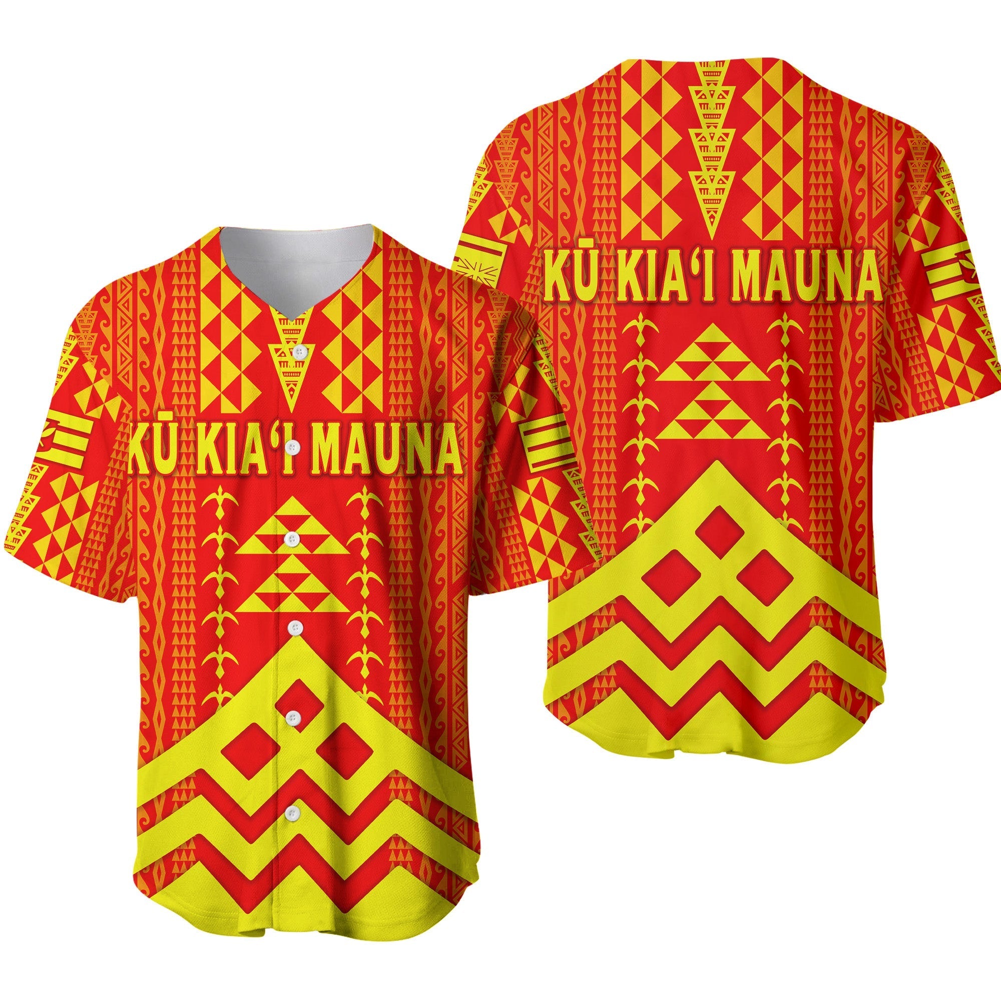 Hawaii Ku Kiai Mauna Baseball Jersey We Are Mauna Kea Unique Vibes LT8 - Wonder Print Shop