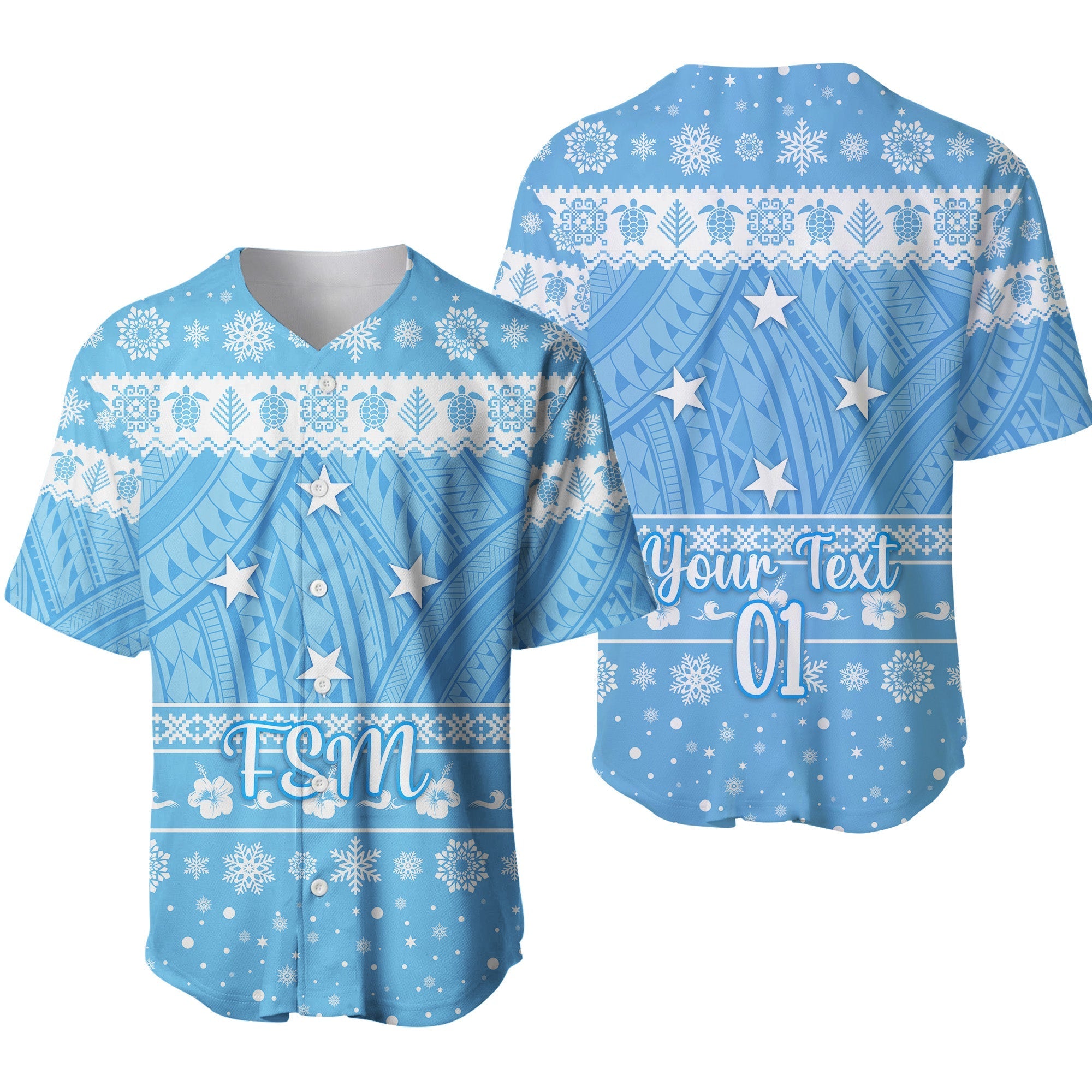 custom-personalised-federated-states-of-micronesia-christmas-baseball-jersey-simple-style-fsm-flag