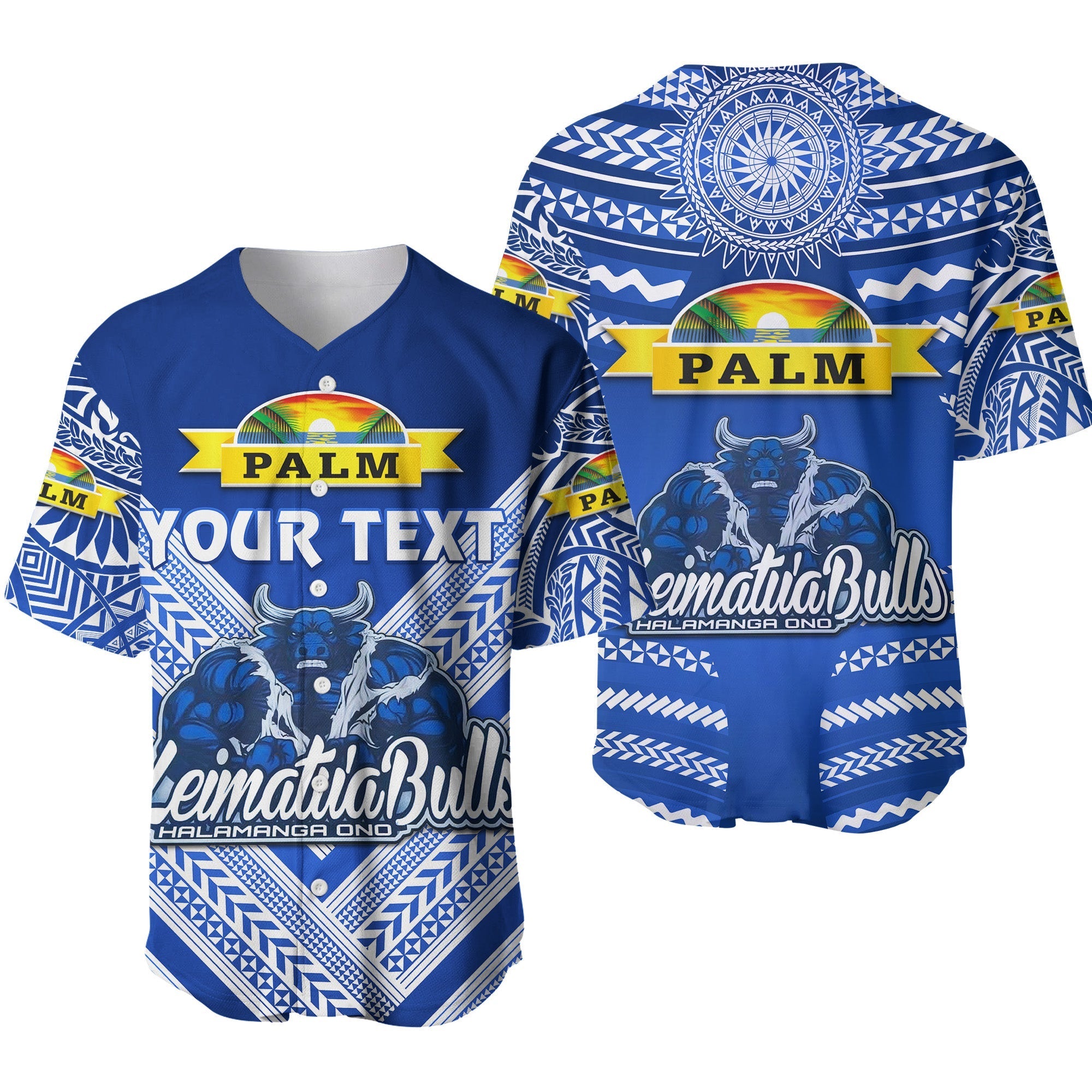custom-personalised-mate-maa-tonga-baseball-jersey-leimatua-bulls-creative-style-blue