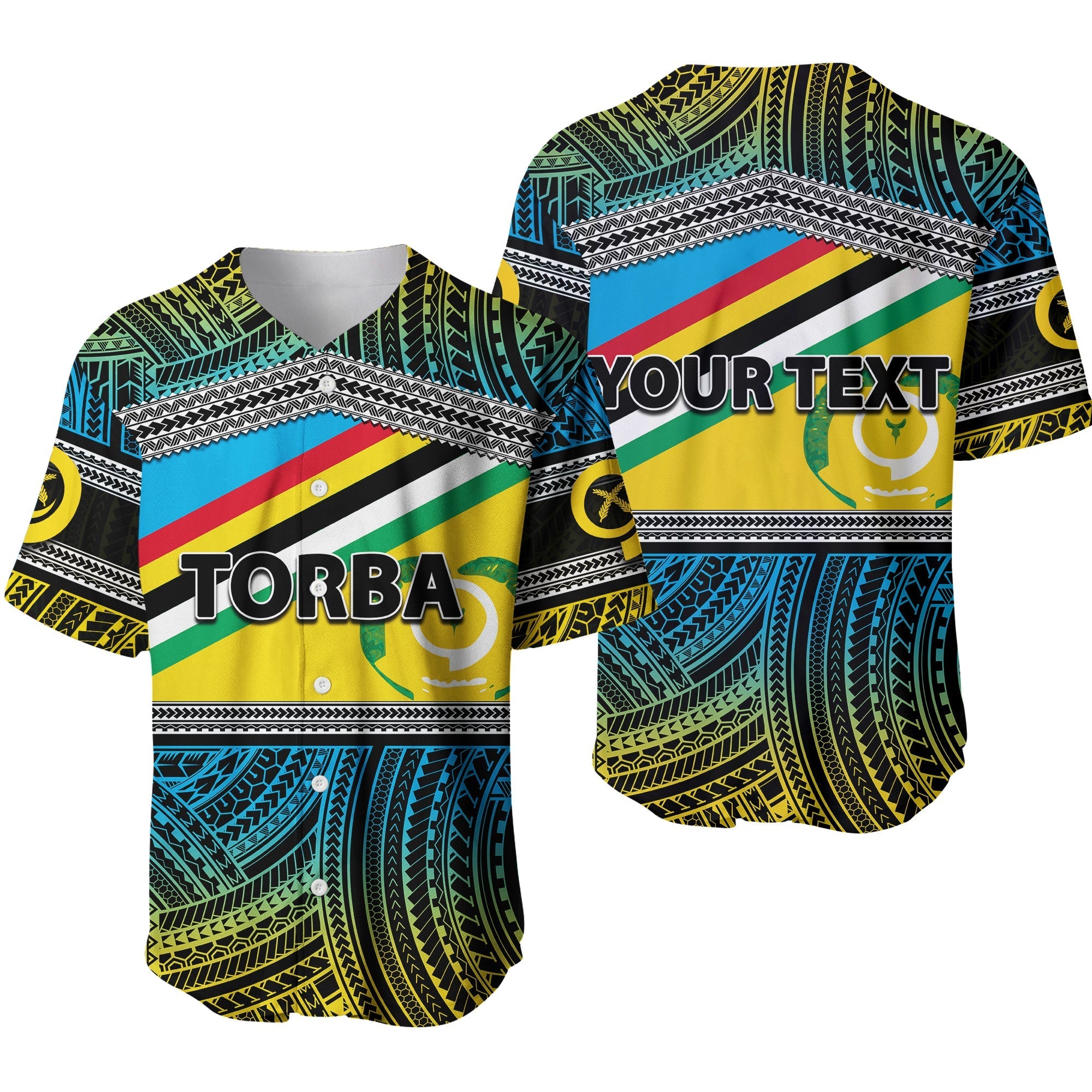 custom-personalised-torba-province-baseball-jersey-of-vanuatu-polynesian-patterns