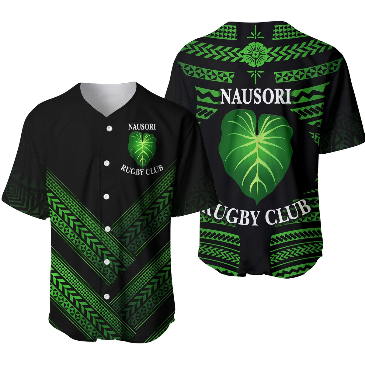 Fiji Nausori Rugby Baseball Jersey Creative Style LT8 - Wonder Print Shop