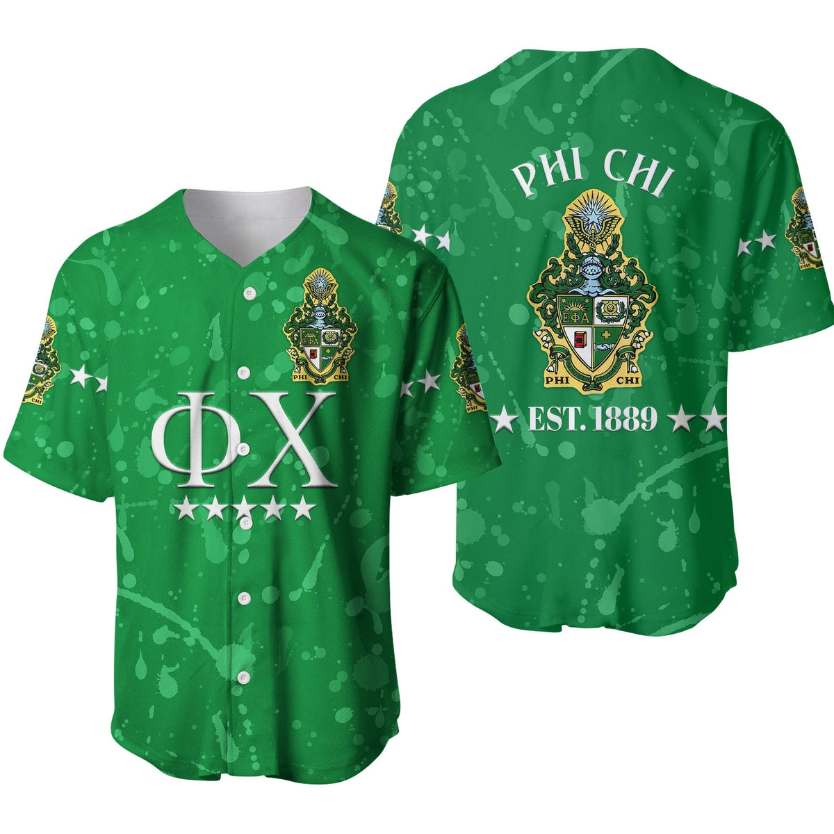 Phi Chi Baseball Jersey Original Style LT8 - Wonder Print Shop