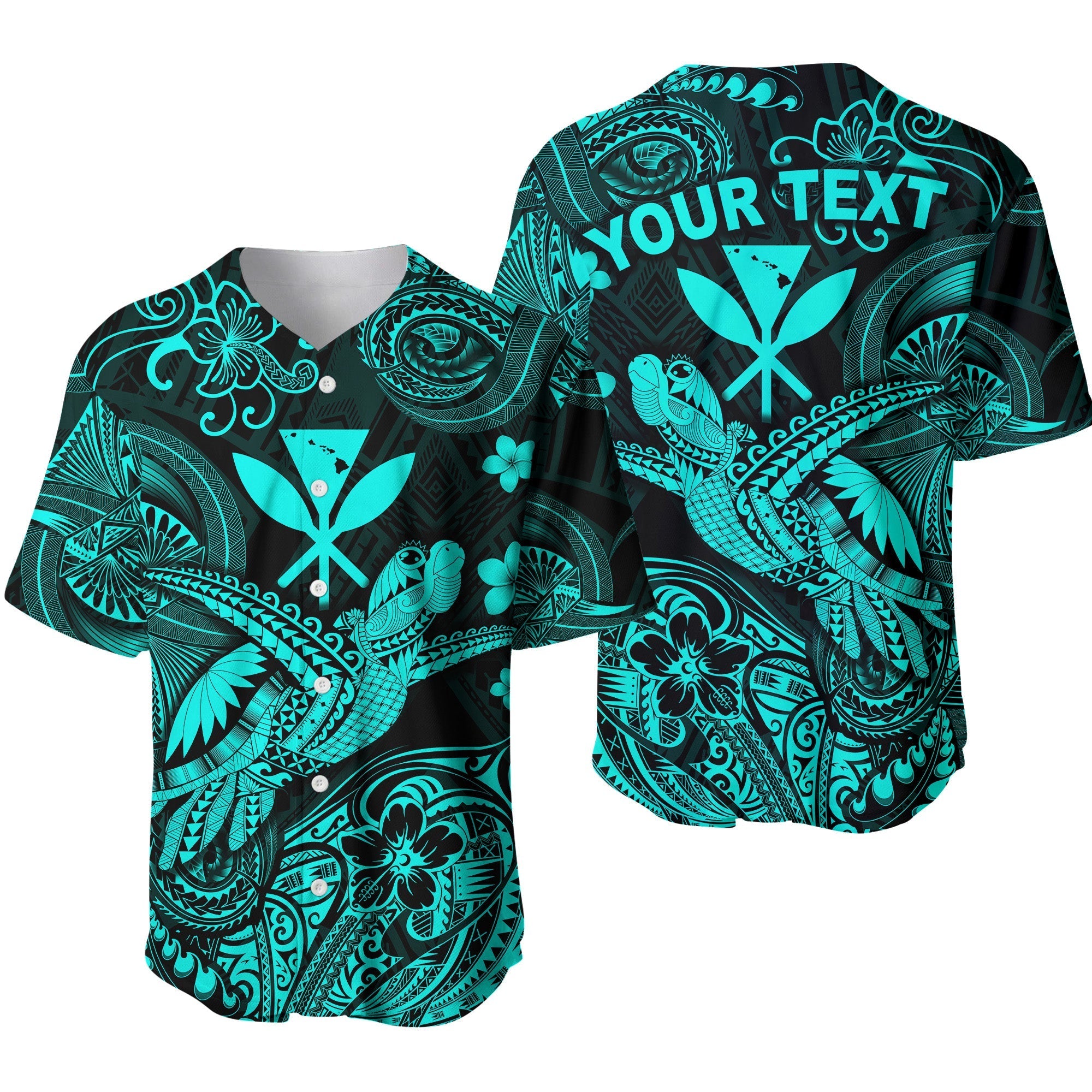 custom-personalised-hawaii-turtle-map-polynesian-baseball-jersey-kanaka-maoli-unique-style-turquoise