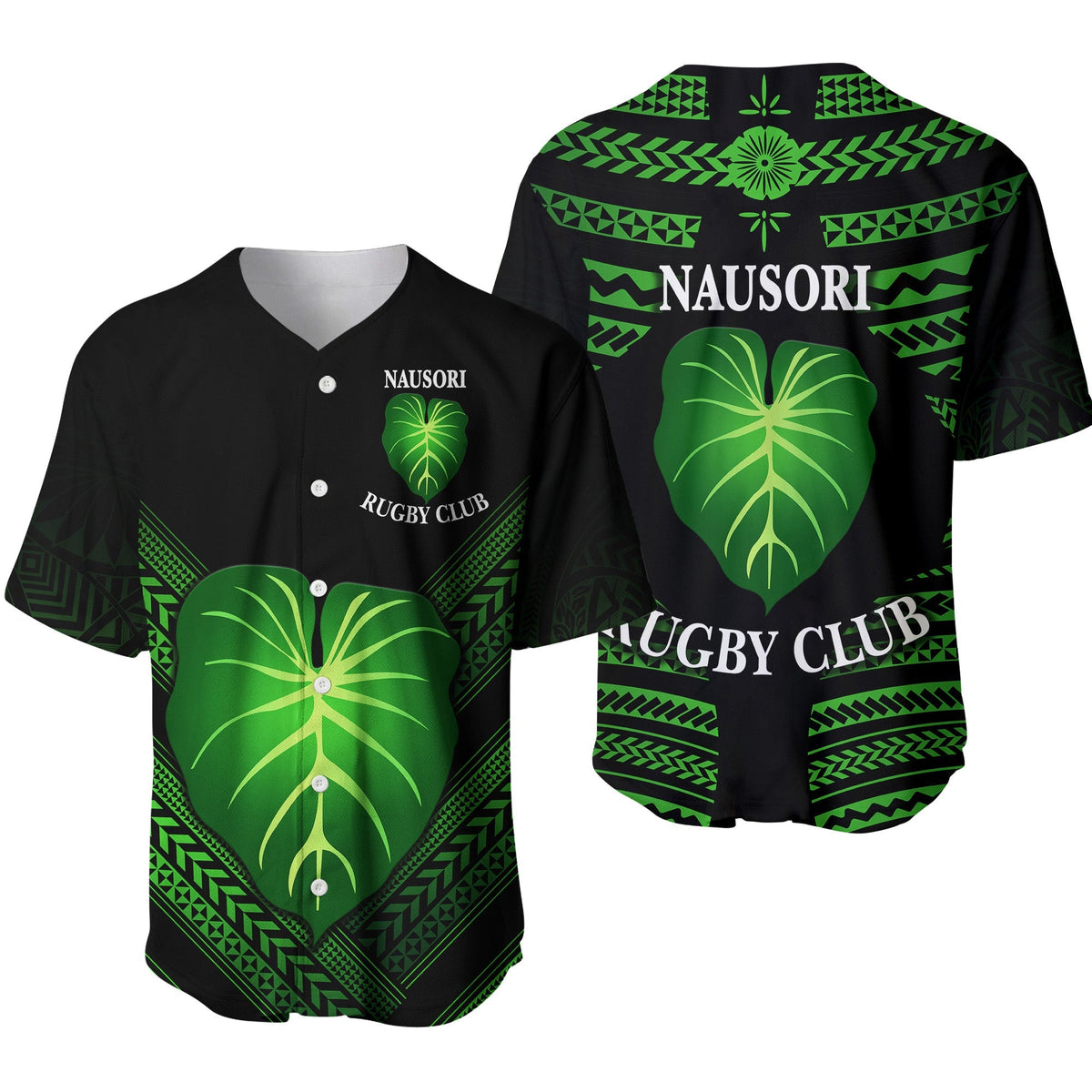 Fiji Nausori Rugby Baseball Jersey Creative Style NO.1 LT8 - Wonder Print Shop