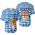 Fiji Polynesian Baseball Jersey Fijian Tapa Pattern LT13 - Wonder Print Shop