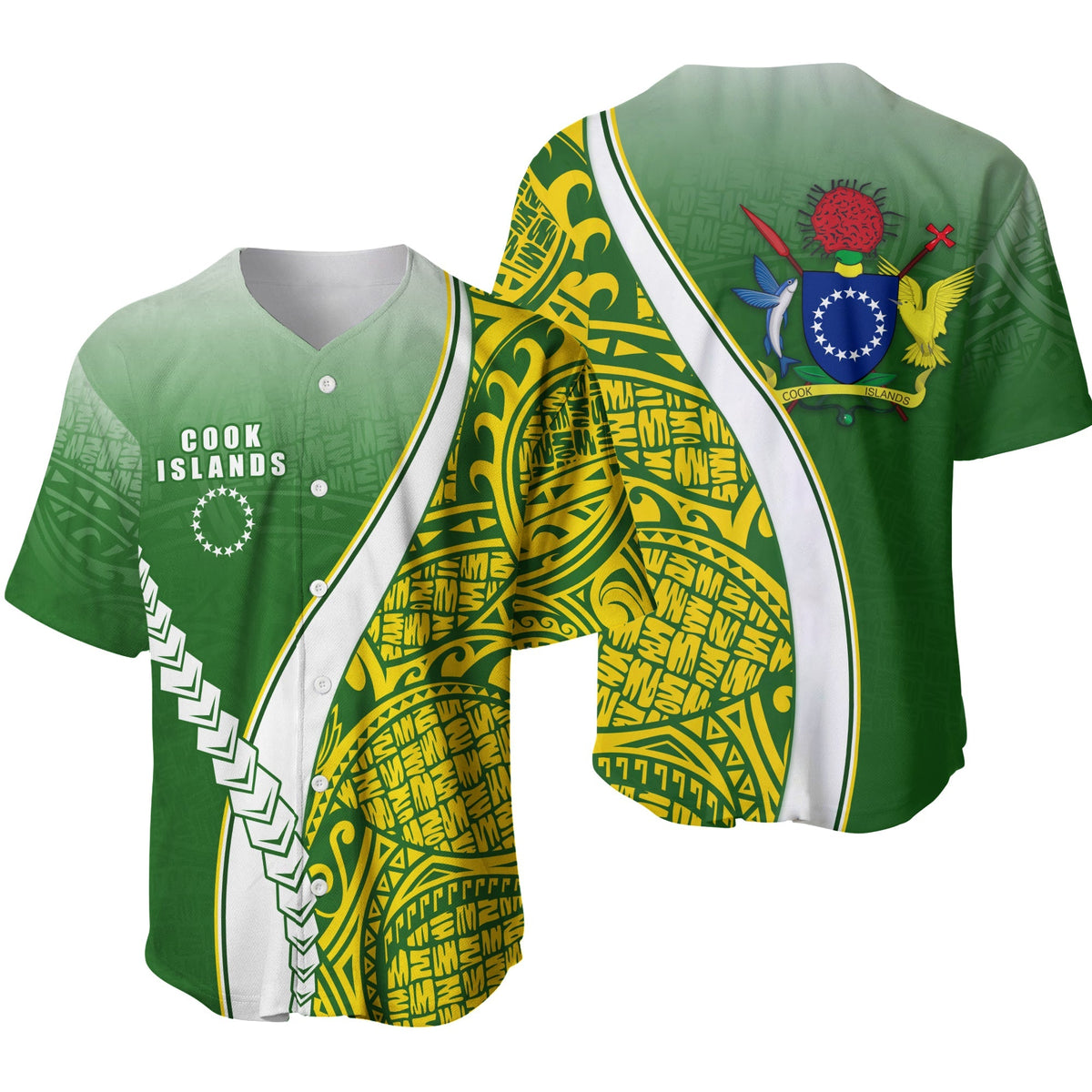 Cook Islands Baseball Jersey LT13 - Wonder Print Shop