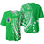 Cook Islands Baseball Jersey Polynesian Flowers Version White LT13 - Wonder Print Shop