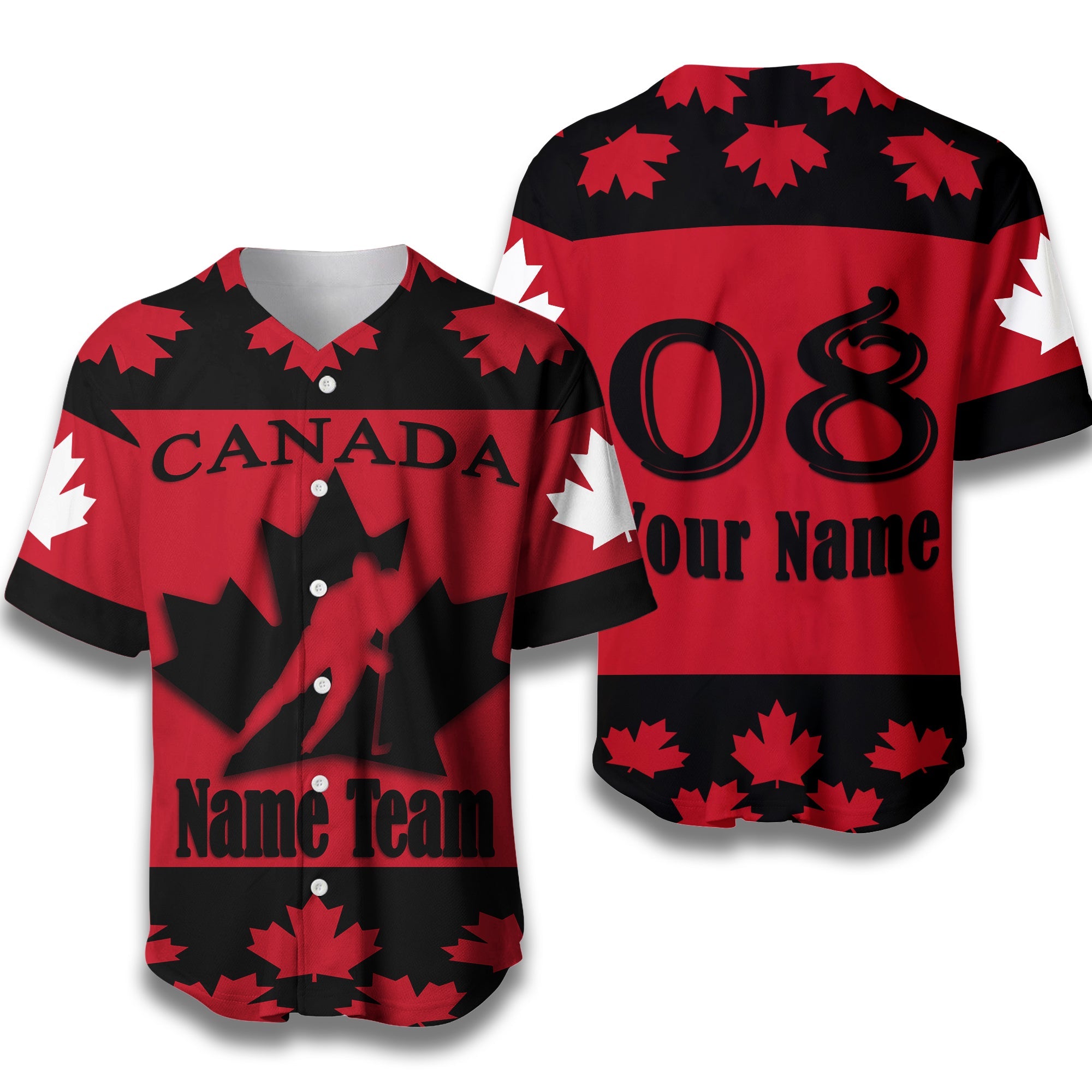 custom-personalised-canada-hockey-baseball-jersey-maple-leaf-no2