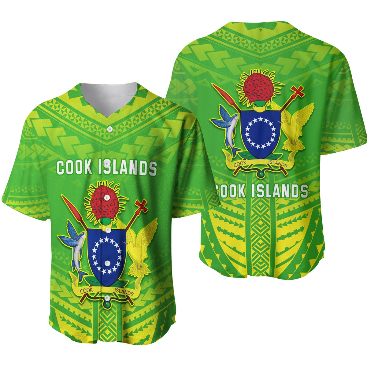 Cook Islands Baseball Jersey Fresh Life LT13 - Wonder Print Shop
