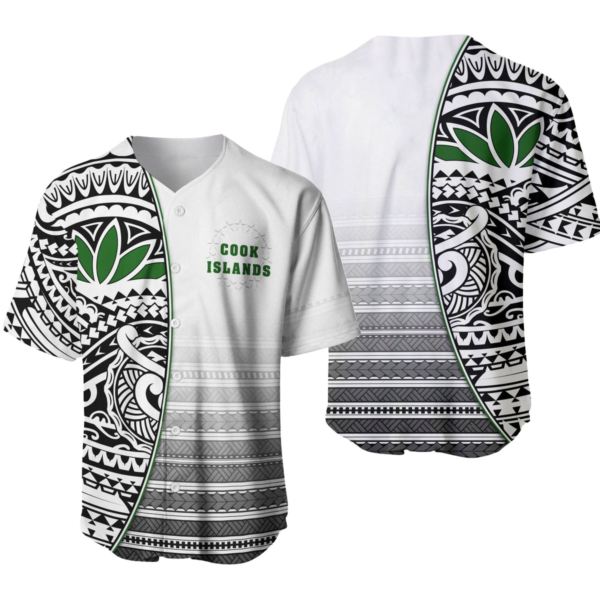 Cook Islands Baseball Jersey Impressive White LT13 - Wonder Print Shop