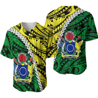 Cook Islands Baseball Jersey Polynesian Pattern LT13 - Wonder Print Shop