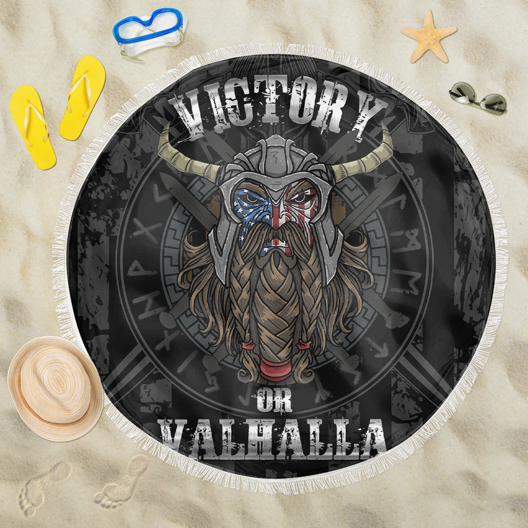 Viking Beach Blanket Victory or Valhalla Beach Blanket RLT12 - Wonder Print Shop