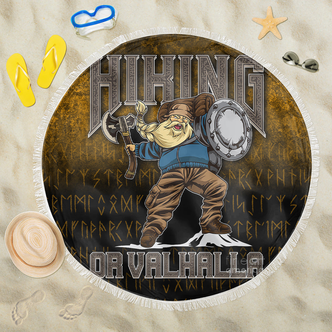 Viking Beach Blanket Hiking or Valhalla Beach Blanket RLT12 - Wonder Print Shop