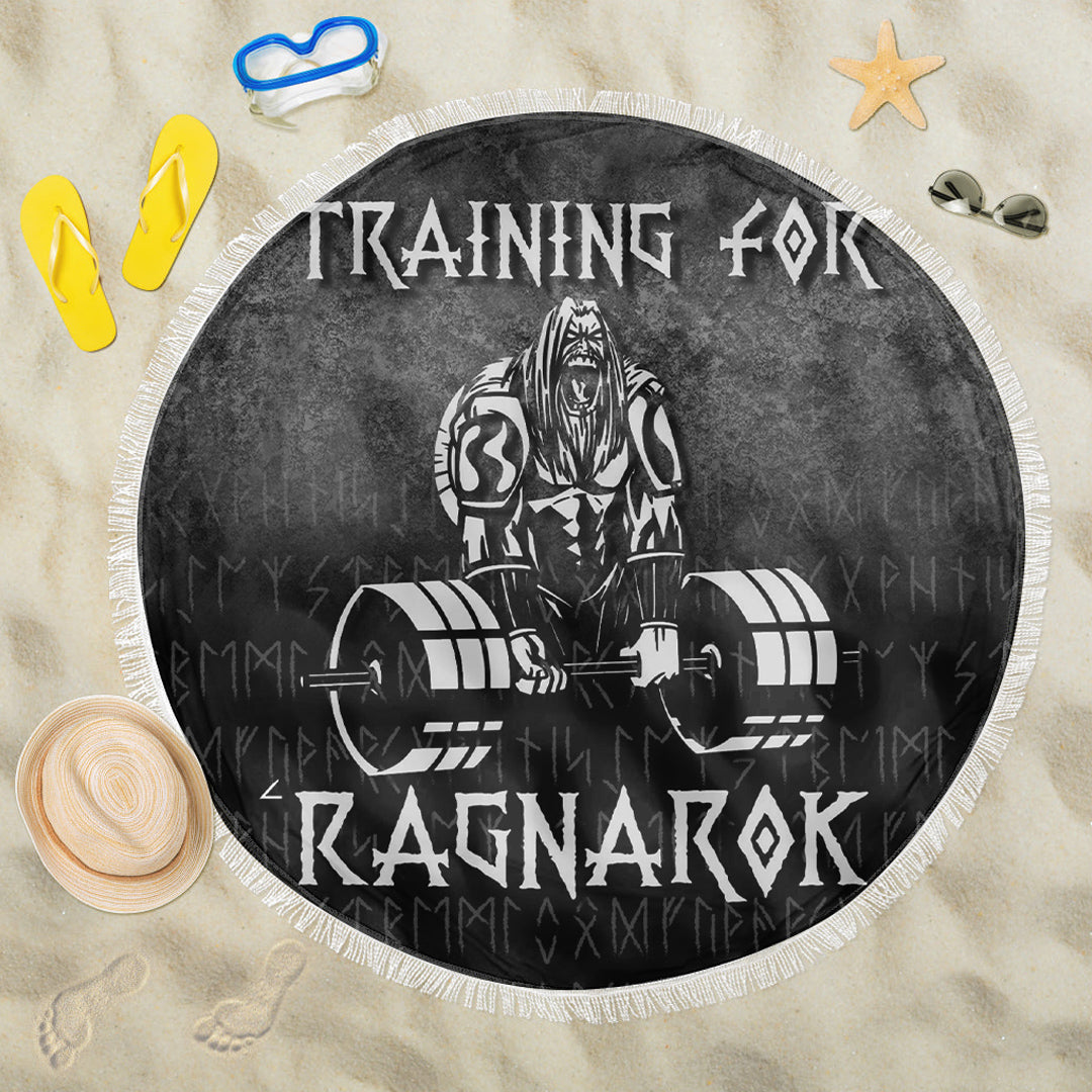 Viking Bathroom Set Training For Ragnarok Beach Blankets RLT12 - Wonder Print Shop