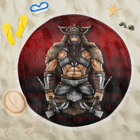 Viking Bathroom Set Berserker Viking Warrior Valhalla Bathroom Set RLT12 - Wonder Print Shop