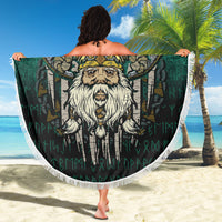 Viking Beach Blanket America Odin Beach Blanket RLT12 - Wonder Print Shop