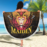 Viking Beach Blanket Shield Maiden Beach Blanket RLT12 - Wonder Print Shop