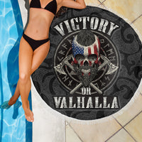 Viking Beach Blanket Victory or Valhalla Special Version Beach Blanket RLT12 - Wonder Print Shop