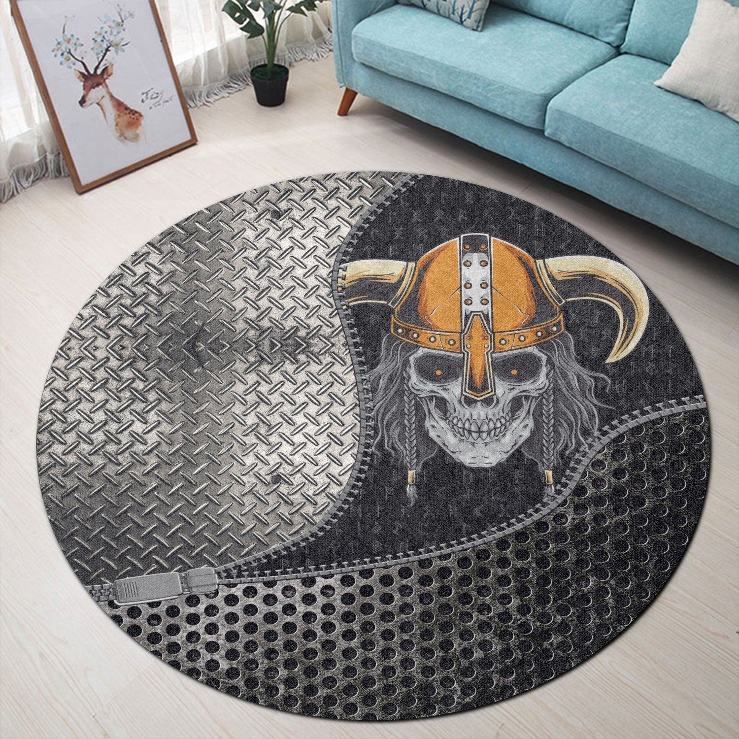 viking-carpet-bearded-viking-round-carpet