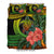 Polynesian Turtle Bedding Set Circle Turtle Hibiscus Reggae LT9 - Wonder Print Shop