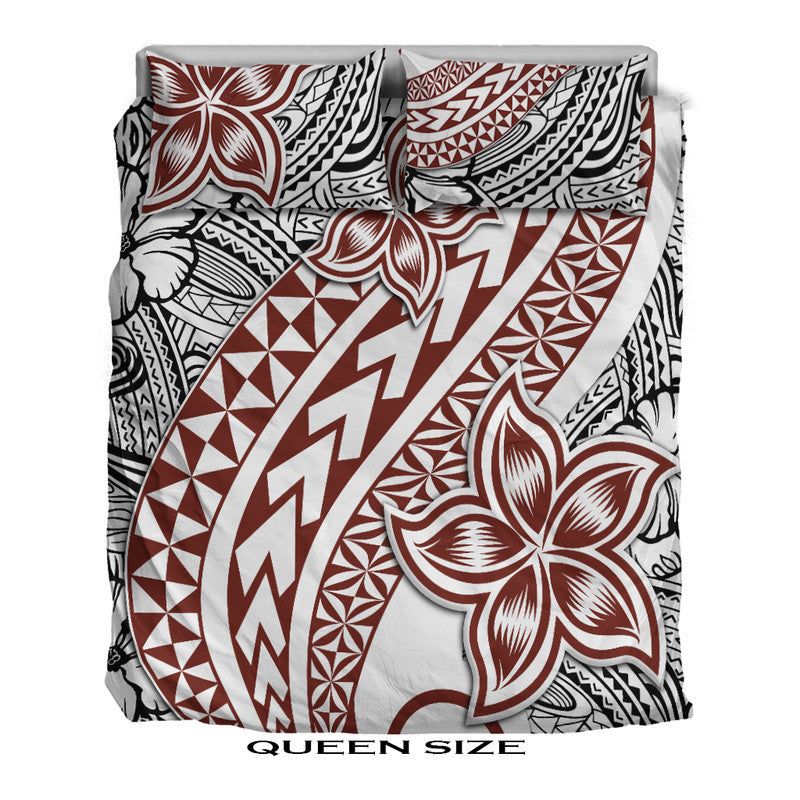 Traditional Polynesian Tribal Tattoo Retro Bedding Set LT9 - Wonder Print Shop