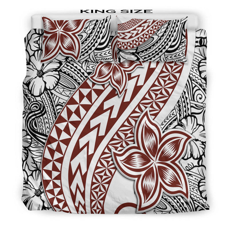 Traditional Polynesian Tribal Tattoo Retro Bedding Set LT9 - Wonder Print Shop
