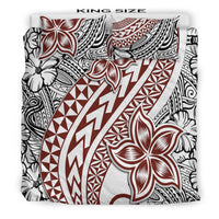 Traditional Polynesian Tribal Tattoo Retro Bedding Set LT9 - Wonder Print Shop