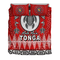 Mate Ma'a Tonga Ngatu Fonu Rugby Bedding Set LT6 - Wonder Print Shop