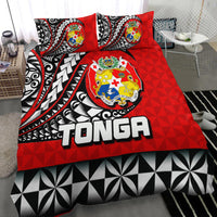 Tonga Bedding Set Polynesian Tattoo LT6 - Wonder Print Shop