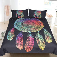 Mandala Dreamcatcher Native American Bedding Set LT10 - Wonder Print Shop