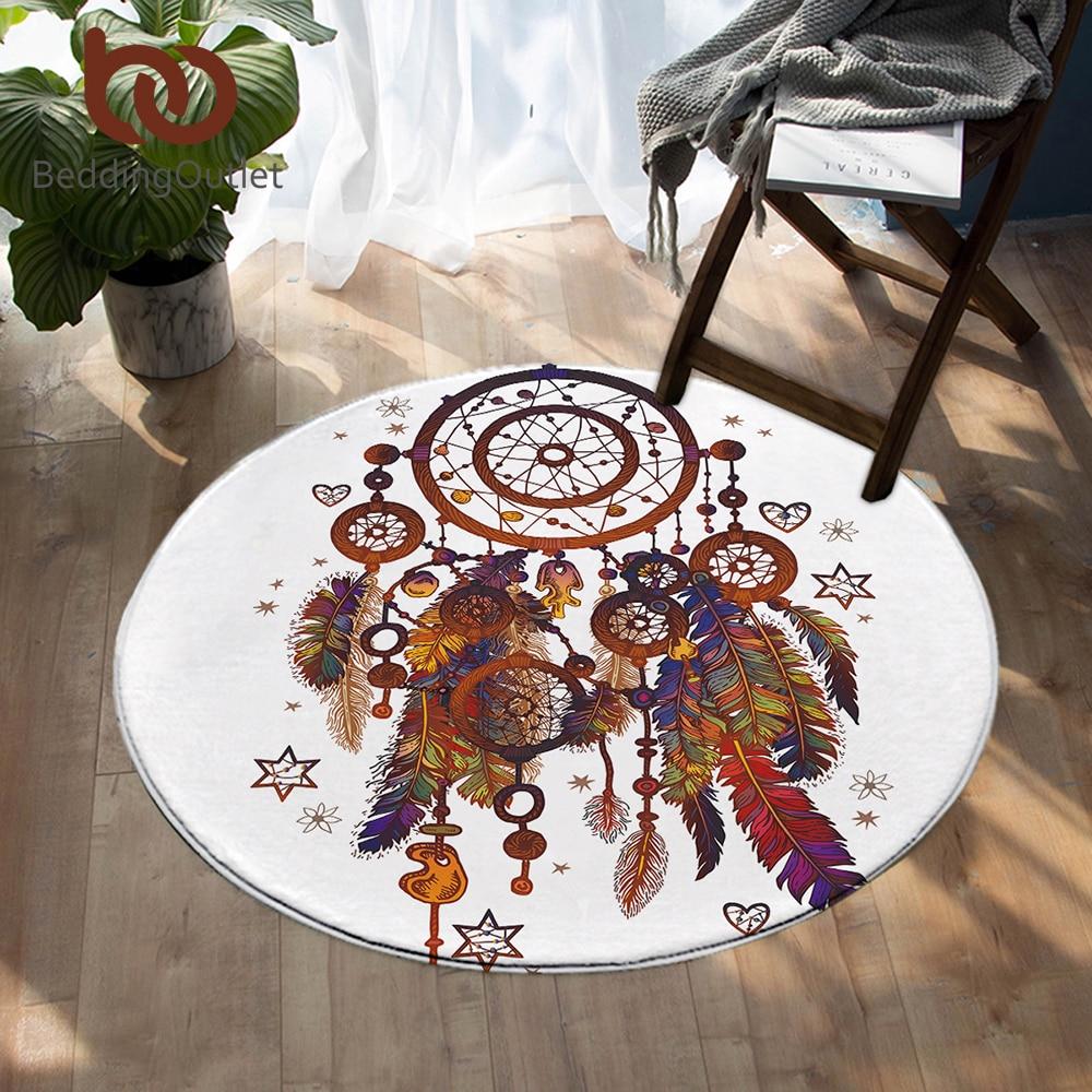 native-american-dreamcatcher-round-floor-rug