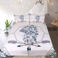 Tribal Indian Feathers Native American Bedding Set LT10 - Wonder Print Shop