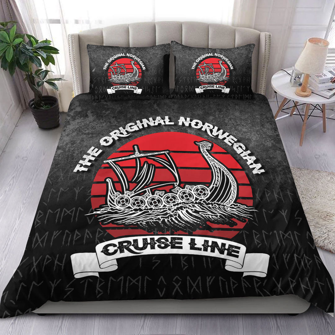 Viking Bedding Set The Original Norwegian Cruise Line Bedding Set RLT12 - Wonder Print Shop