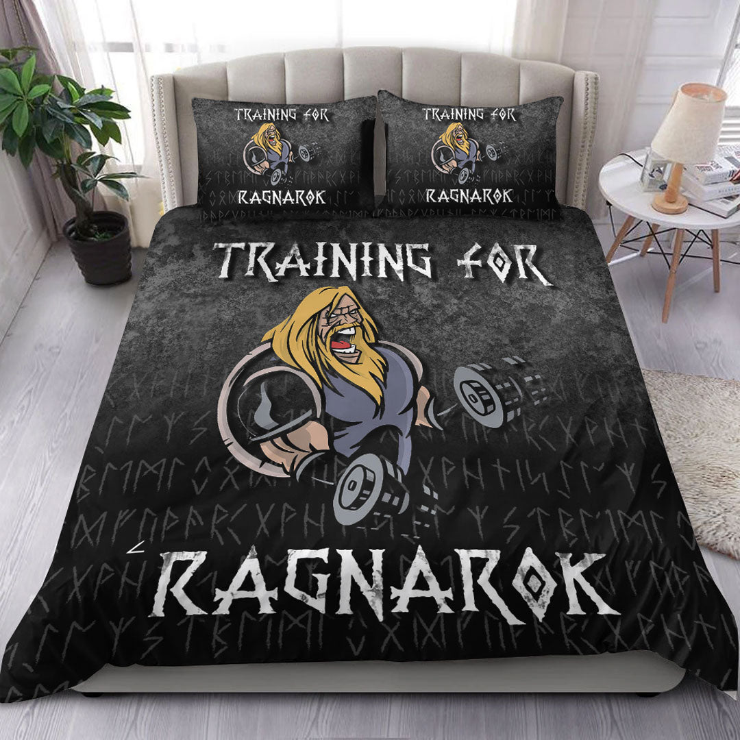 Viking Bedding Set Training For Ragnarok Bedding Set RLT12 - Wonder Print Shop