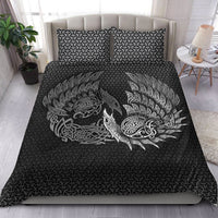 Viking Bedding Set Ragnarok Huginn Muninn Special Version Bedding Set RLT12 - Wonder Print Shop
