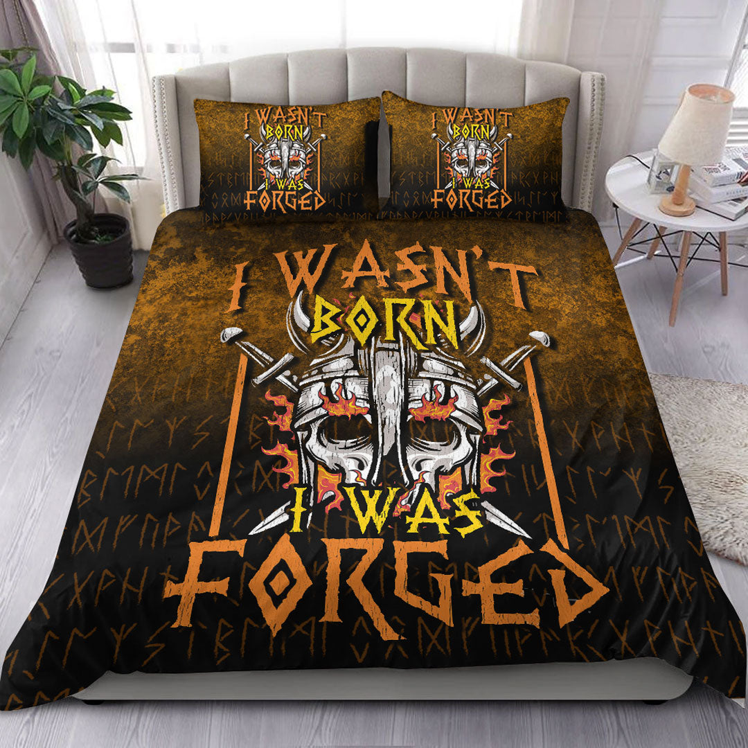 Viking Bedding Set I Wasnt Born I Was Forged Bedding Set RLT12 - Wonder Print Shop
