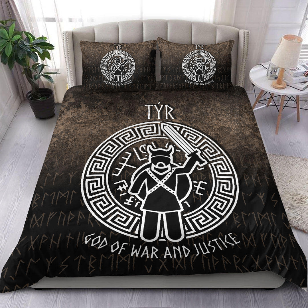 Wonder Print Shop Bedding Set - Tyr God Of War and Justice Bedding Set RLT12 - Wonder Print Shop
