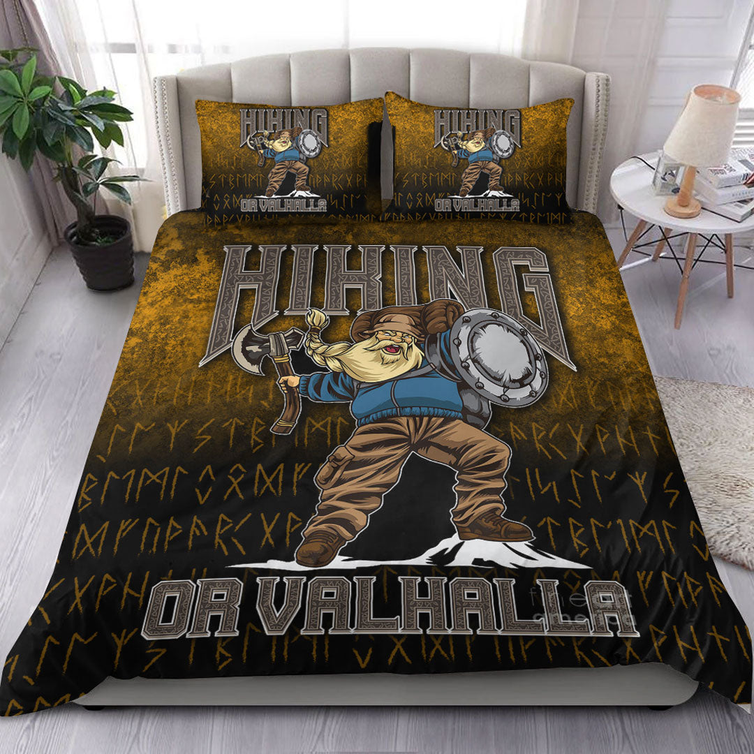 Viking Bedding Set Hiking or Valhalla Bedding Set RLT12 - Wonder Print Shop