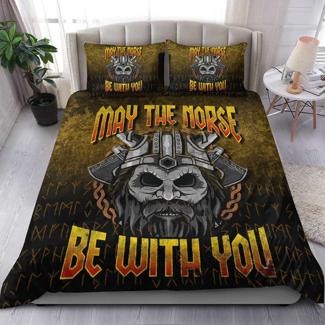 Viking Bedding Set May The Norse Be With You Bedding Set RLT12 - Wonder Print Shop