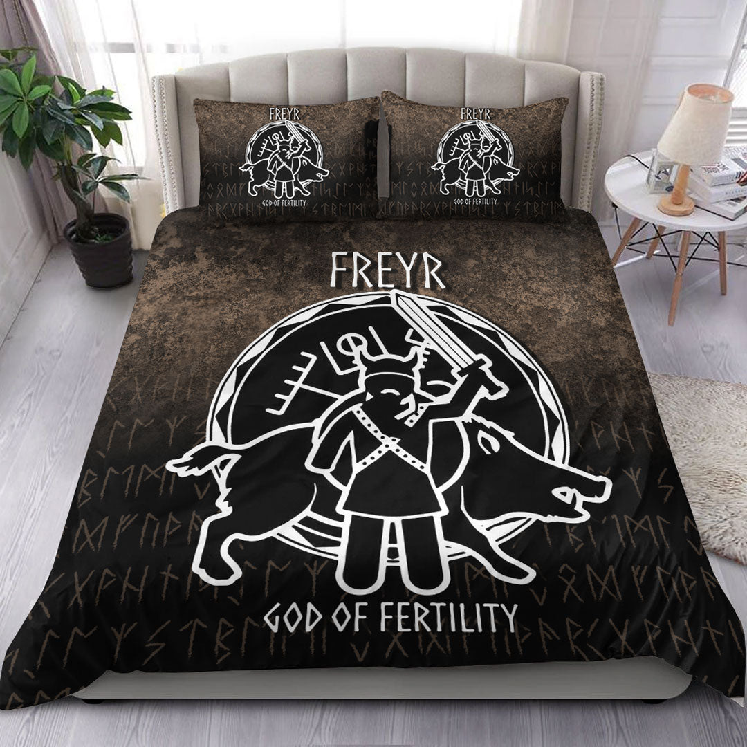 Wonder Print Shop Bedding Set - Freyr God Of Fertility Bedding Set RLT12 - Wonder Print Shop