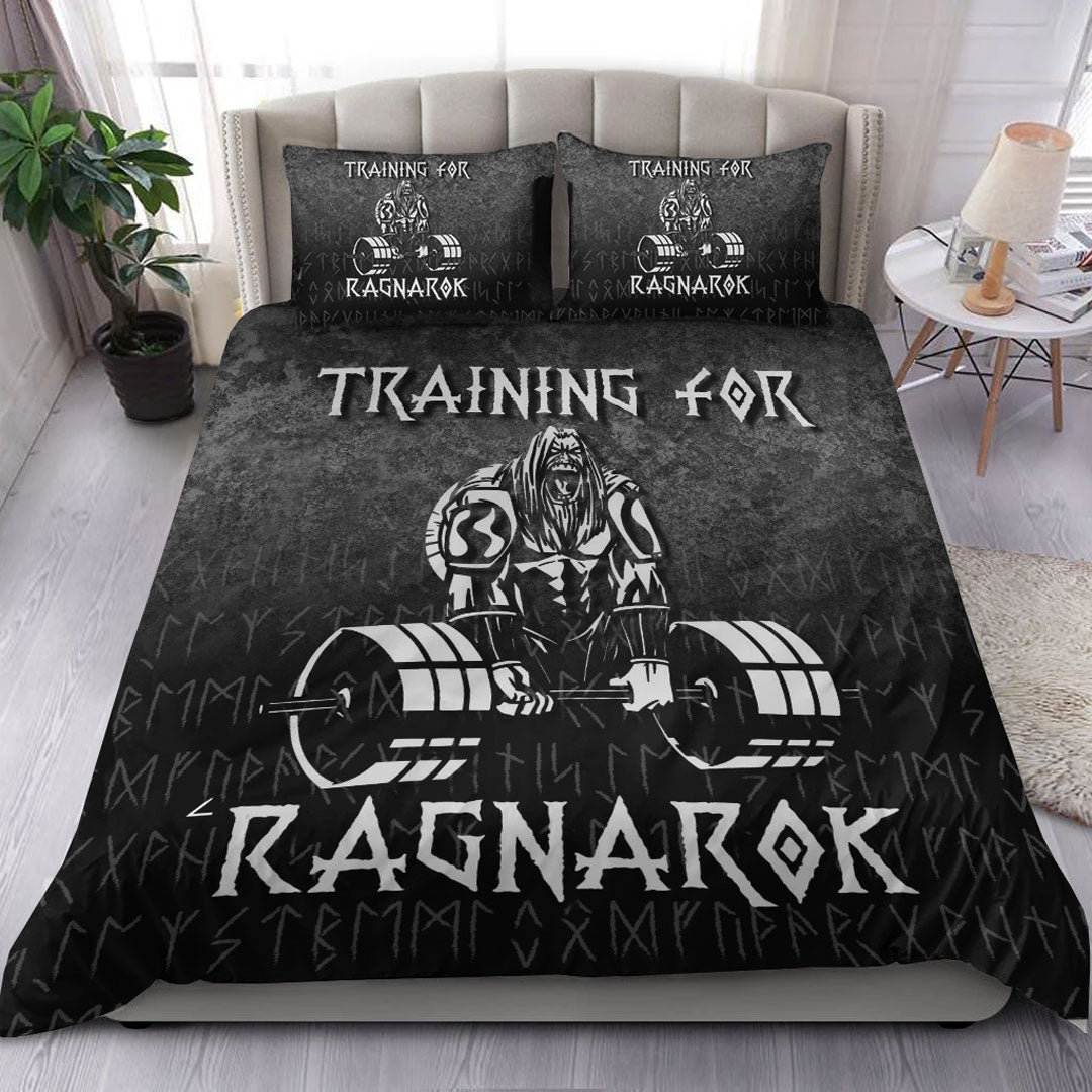 Viking Bedding Set Training For Ragnarok Bedding Set RLT12 - Wonder Print Shop