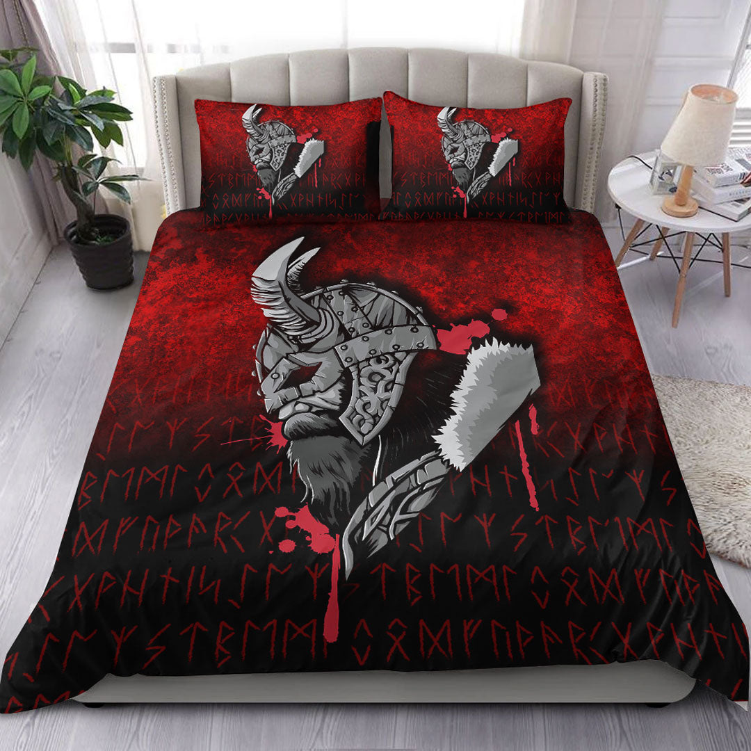 Viking Bedding Set Viking Nordic Odin Bedding Set RLT12 - Wonder Print Shop