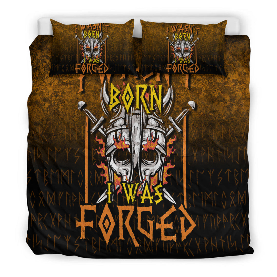 Viking Bedding Set I Wasnt Born I Was Forged Bedding Set RLT12 - Wonder Print Shop